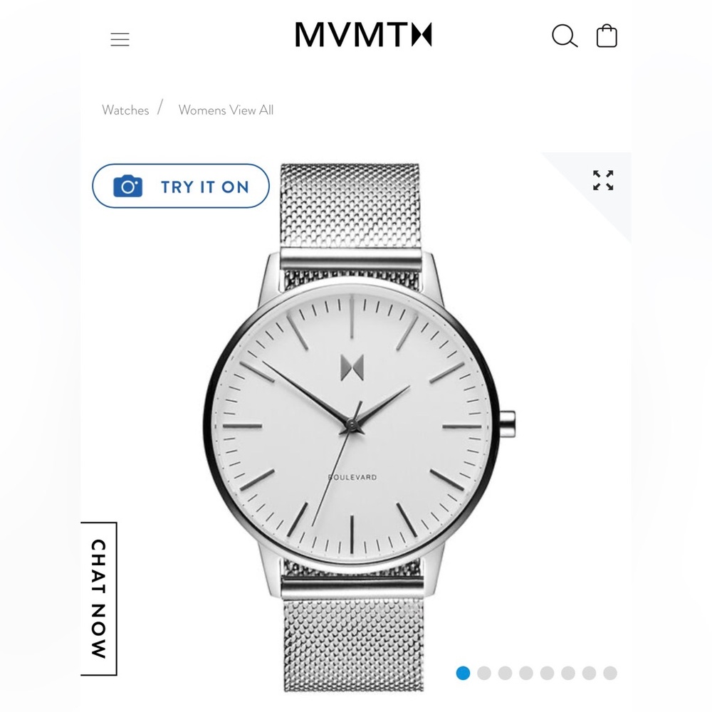 MVMT Silver Boulevard Venice Watch